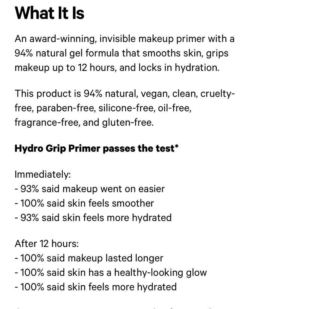 🌻Pick 2/$20 MILK MAKEUP Hydro Grip Primer New TravelSz - Picture 4 of 7